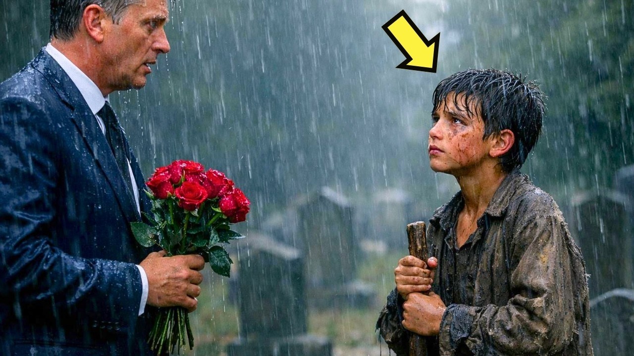 ¿NO ME RECONOCES SOY YO, TU HIJO… DIJO EL NIÑO DE LA CALLE AL MILLONARIO EN EL CEMENTERIO