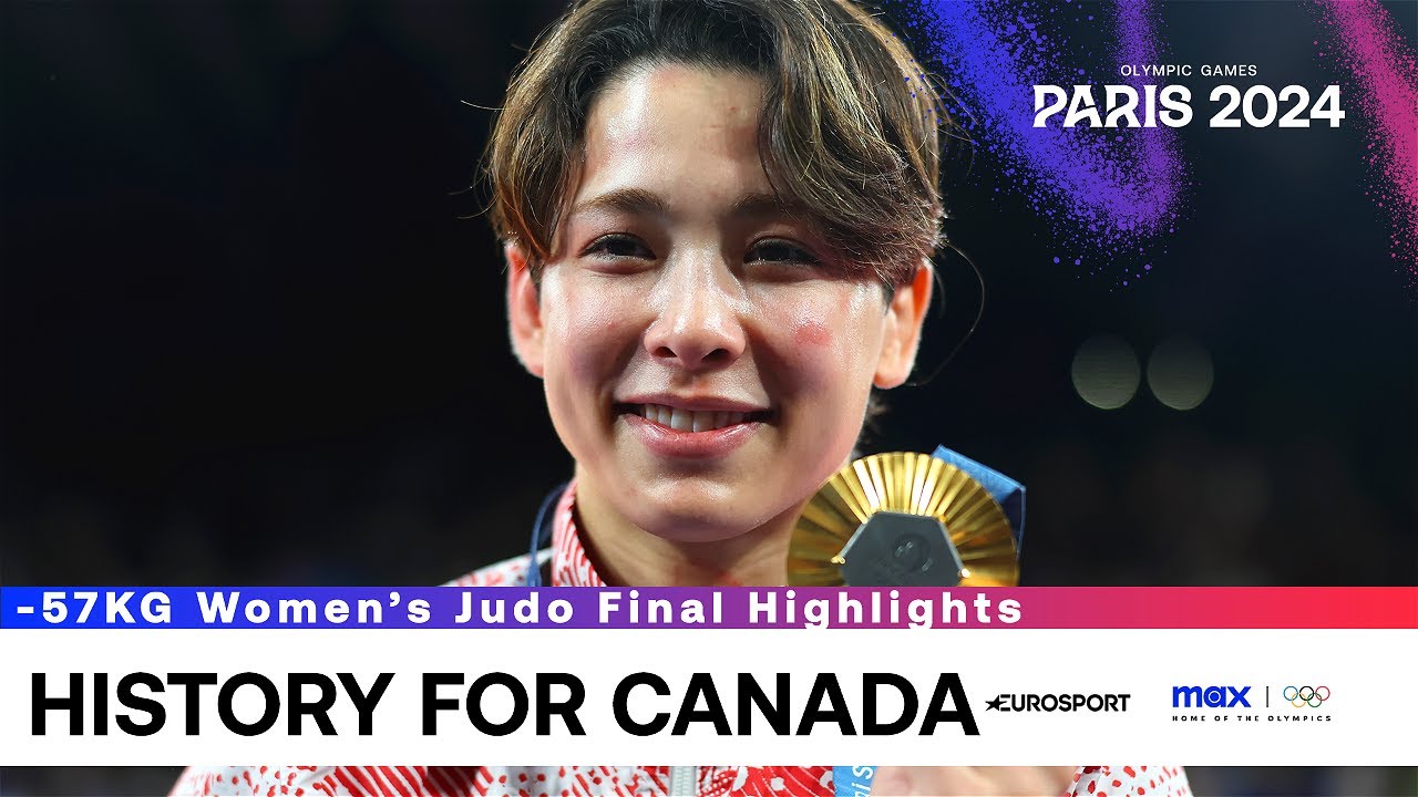 Christa Deguchi wins historic judo gold for Canada 🇨🇦 | #Paris2024 #Olympics