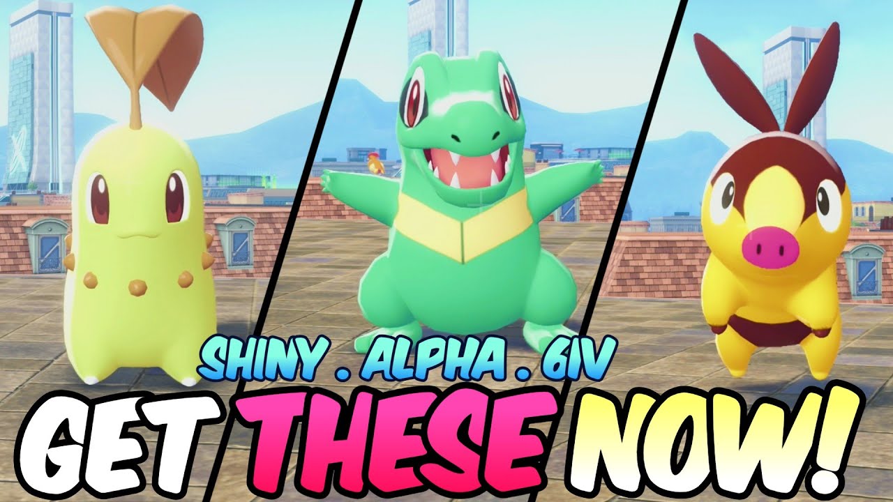 Получите стартовые наборы Shiny Alpha 6IV прямо сейчас в Pokemon Legends ZA