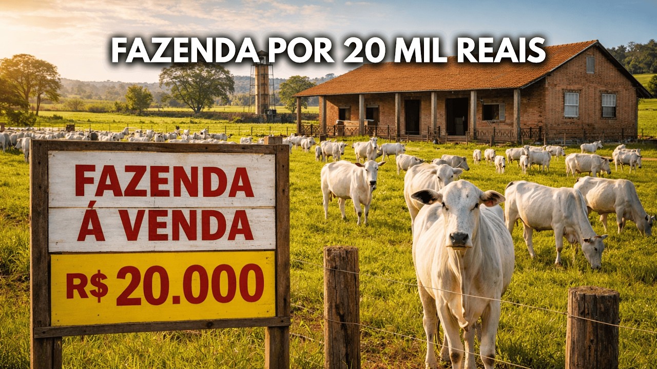 7 Municípios do Brasil Onde as Fazendas São Tão Baratas Que Você Vai Pensar Que é Golpe