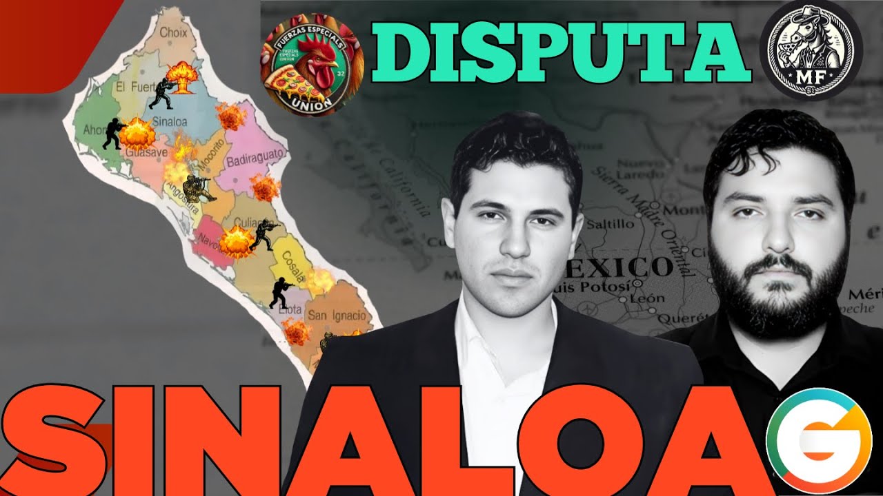 Chapitos vs Mayos : Mapa de control territorial #Sinaloa