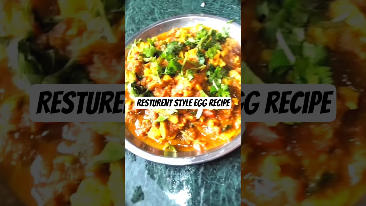 Resturent style egg recipe ❤️new egg।recipe 🤪chinise egg recipe