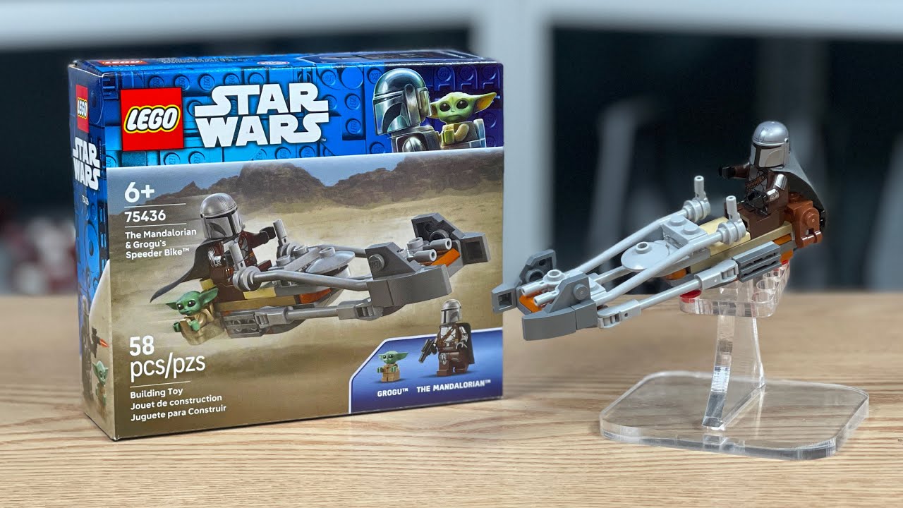 LEGO Is Finally Going in the Right Direction... | 75436 Mandalorian & Grogu's Speeder Bike Review!