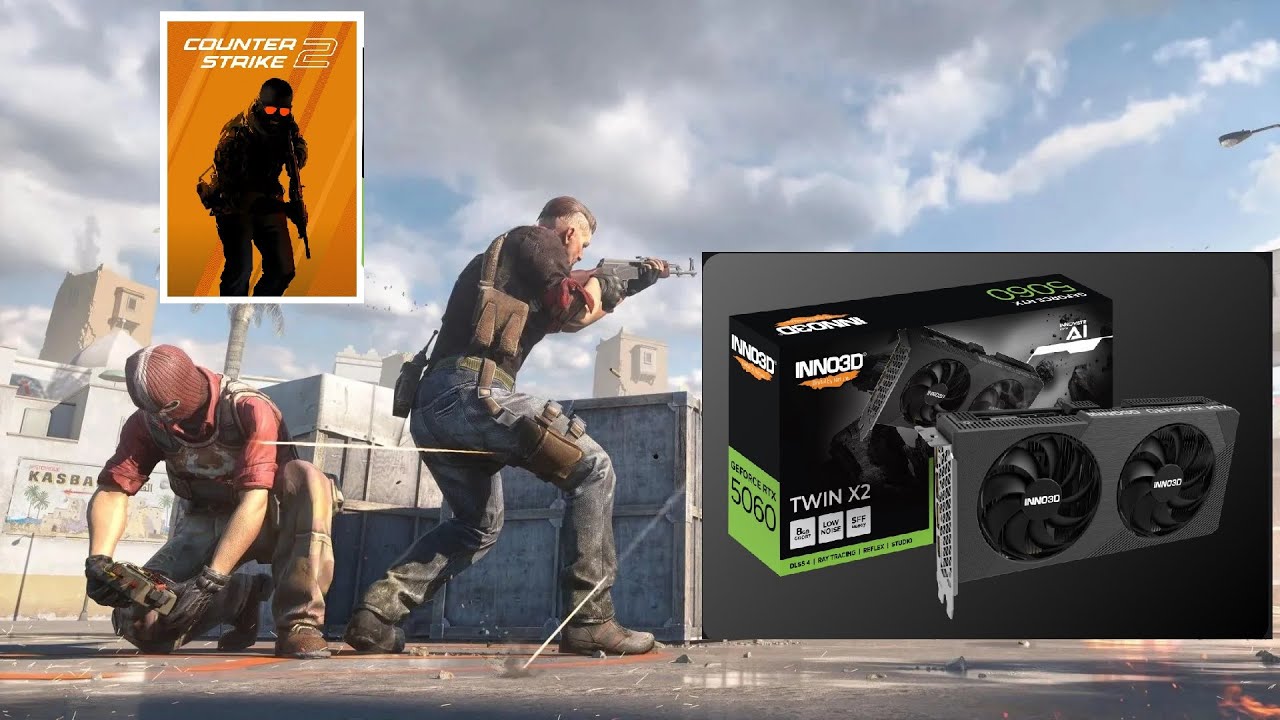 RTX 5060 (driver 581.15) + i3-12100F | Counter-Strike 2 (Italy), 4K Medium/High/Very High