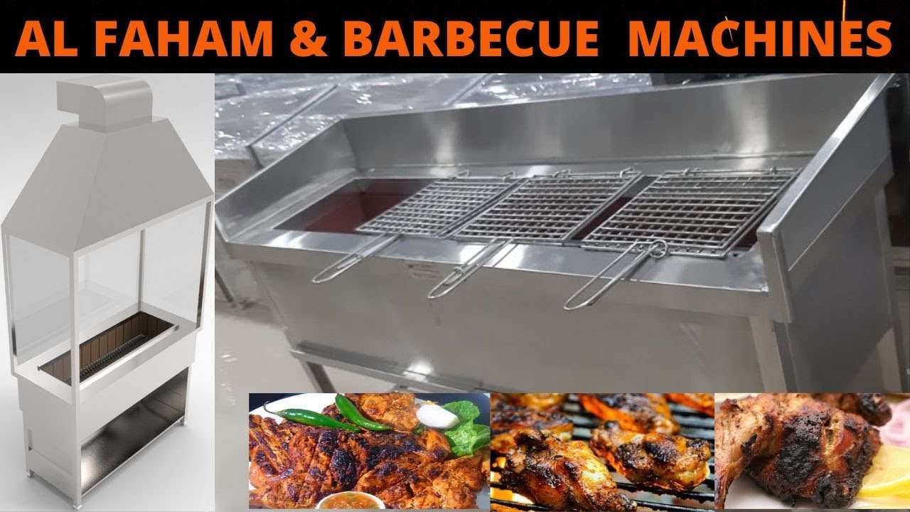 Al Faham Machine | Barbecue Grill machine | Charcoal Grill Machine | Hotel | Catering Equipments