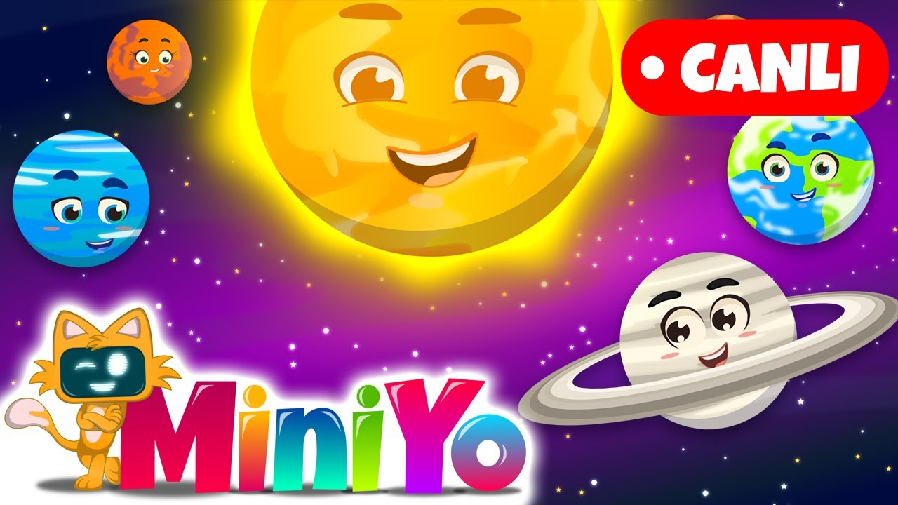 🔴 MİNİYO GEZEGENLER ŞARKISI | CANLI YAYIN