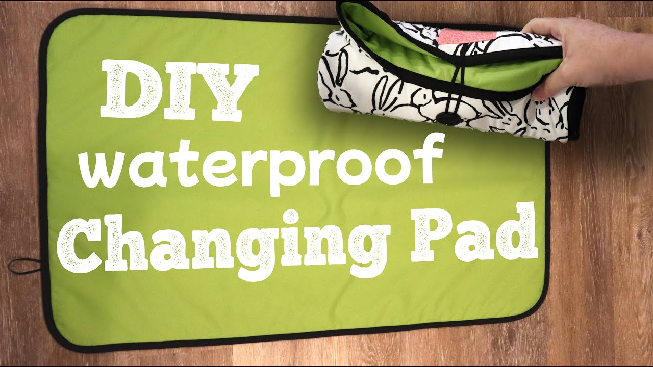 DIY Waterproof Travel Changing Pad That Actually Fits Your Baby!