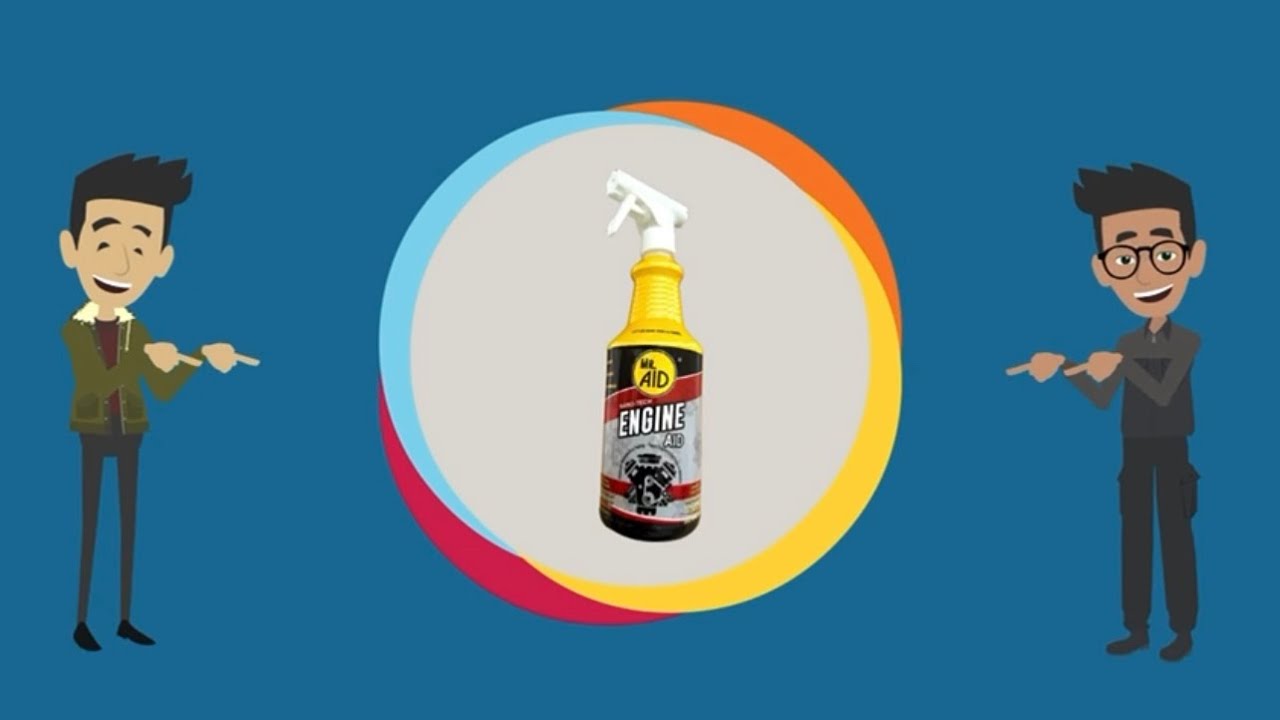 Engine AID: Clean your engine bay effortlessly with our waterless solution.