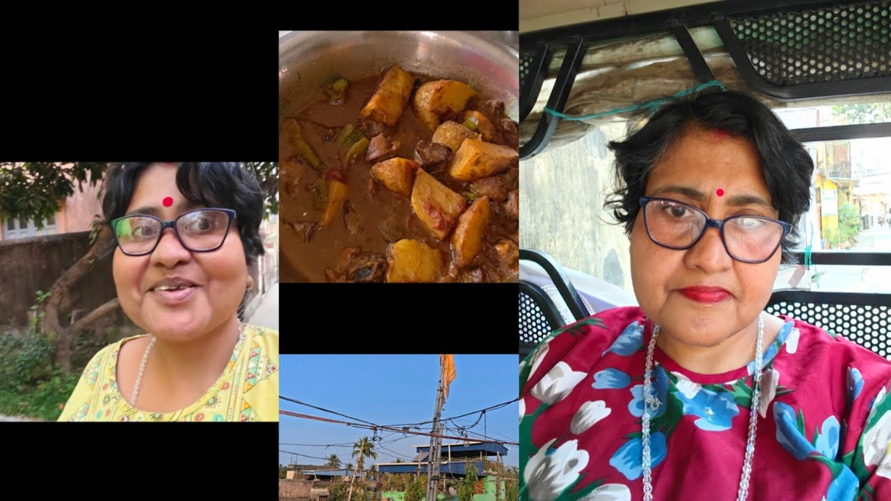 চারজন মানুষকে নিয়ে সংসার রান্না বান্না করতে হবে চারজনের জন্য চাররকম #Barujje Didi #daily vlog 