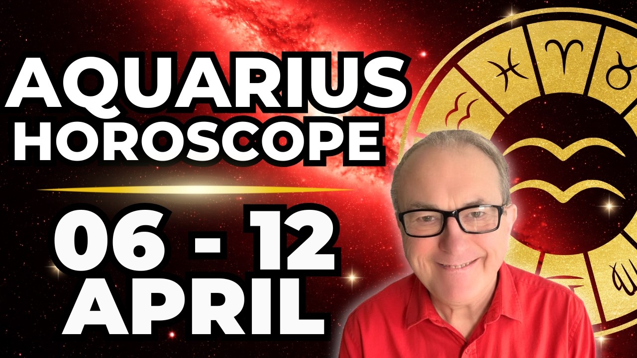 Aquarius Weekly Horoscope | April 6&ndash;12 2026 | Brilliant Ideas & Fast Momentum