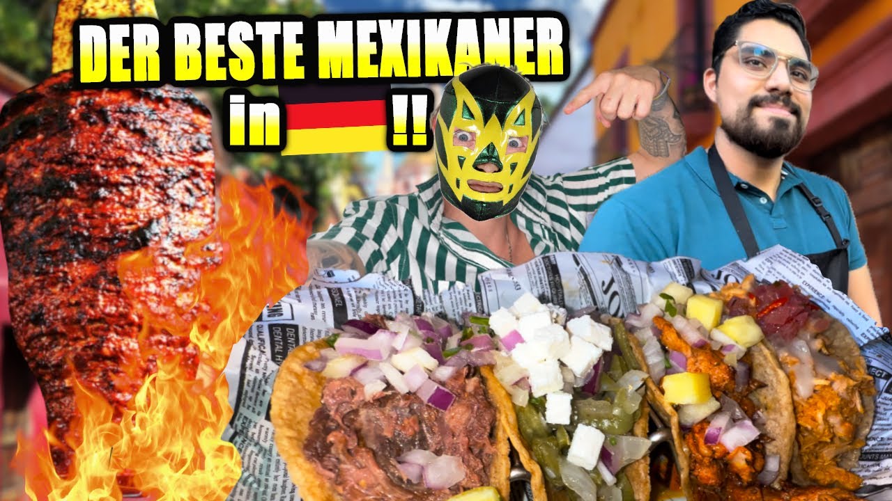 Der BESTE MEXIKANER in DEUTSCHLAND!! STREETFOOD TACOS wie in MEXIKO!!