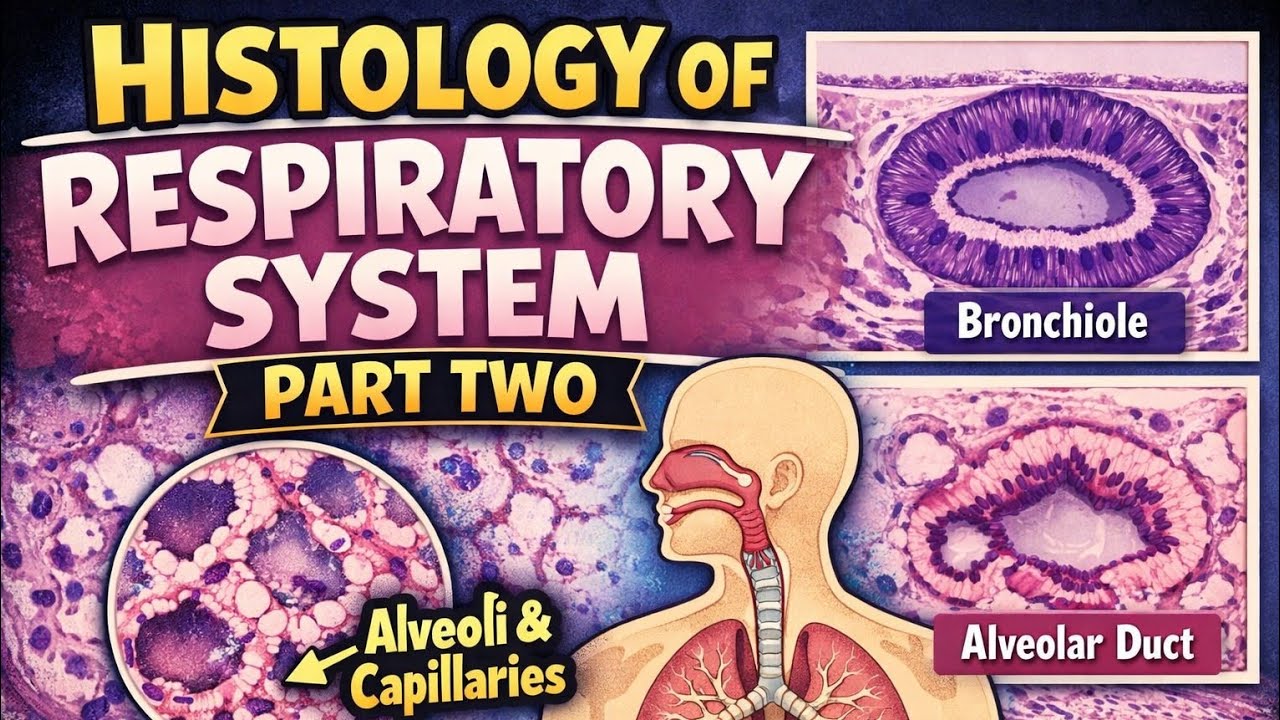 HISTOLOGY OF RESPIRATORY SYSTEM BEST VIDEO IN AFAAN OROMOO ##PART 2