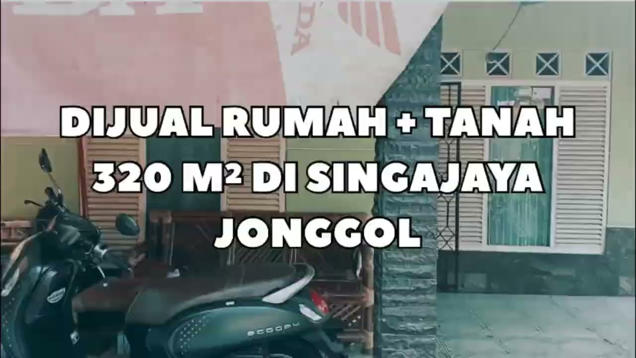 DIJUAL RUMAH + TANAH 320 M² DI SINGAJAYA JONGGOL