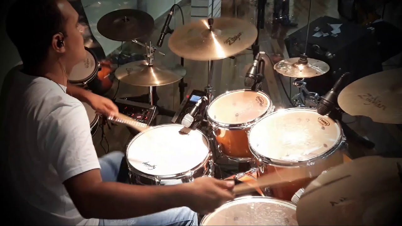 ABRA OS OLHOS DO MEU CORAÇÃO |Drum Cam Live | #music #davidquinlan