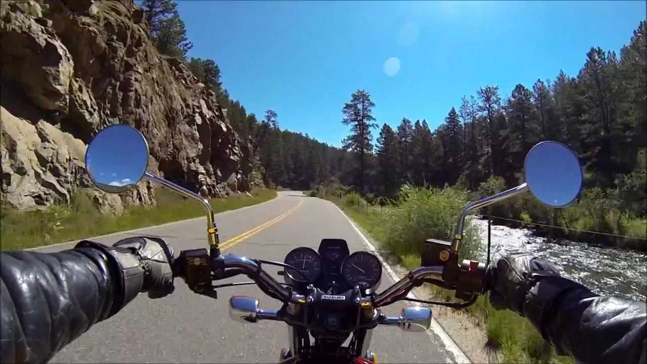 Suzuki GS650G Colorado Motorcycle Ride