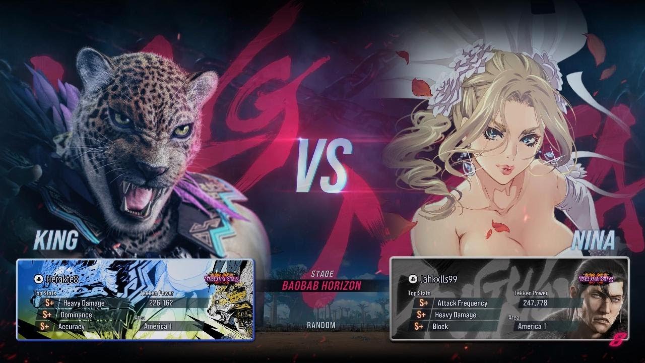 TEKKEN 8 King Learning Nina Matchup
