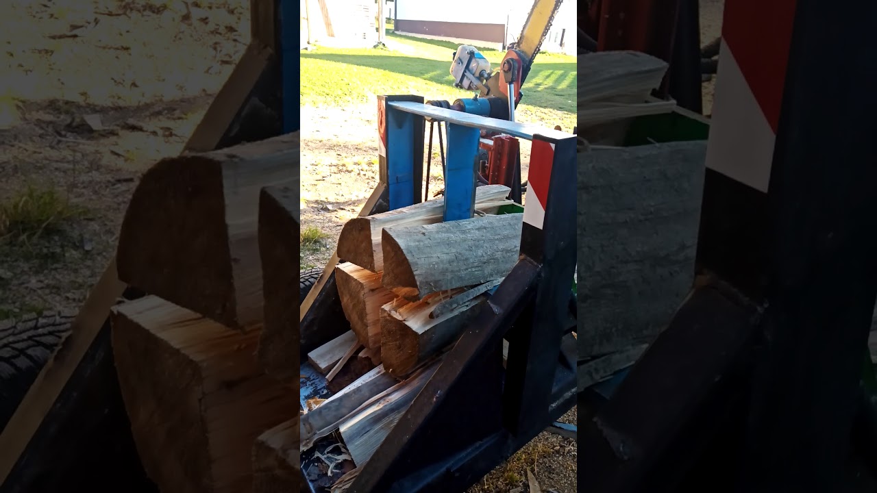 Domáca štiepačka na drevo / Home wood chipper