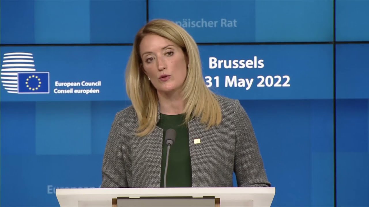 Press Conference following the Special Meeting of the European Council - 30th May 2022