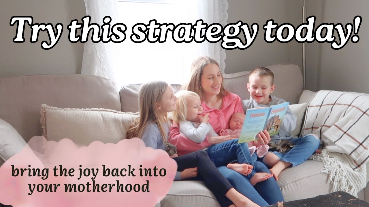 Improve Your Motherhood Today | Homeschool Mom of 4