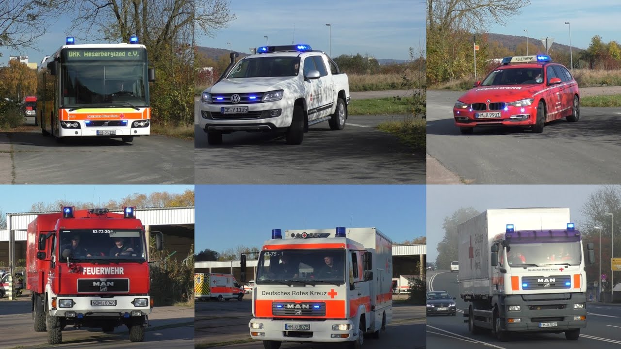 [GROßÜBUNG IN HAMELN] Alarm für die Medical Task Force Einheit uvm.
