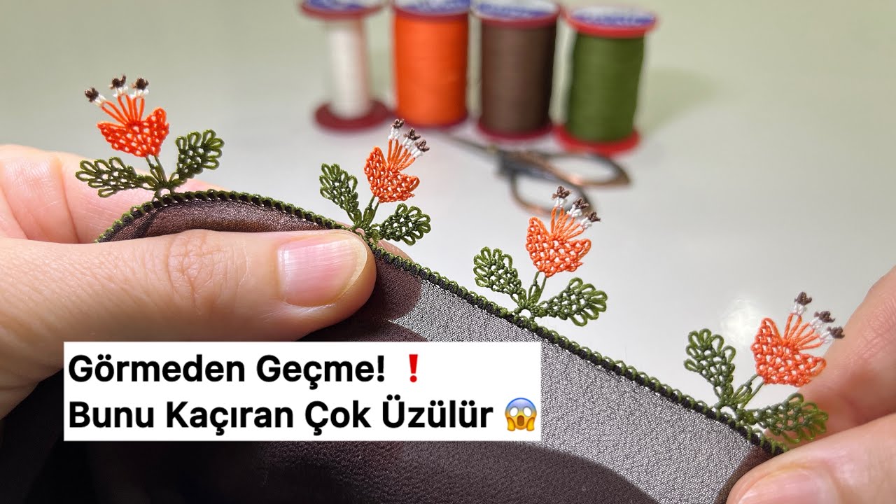 19/ Çok Zarif, Çok Şık! 🌸 Yeni Trend Model | Elegant Needle Lace Design