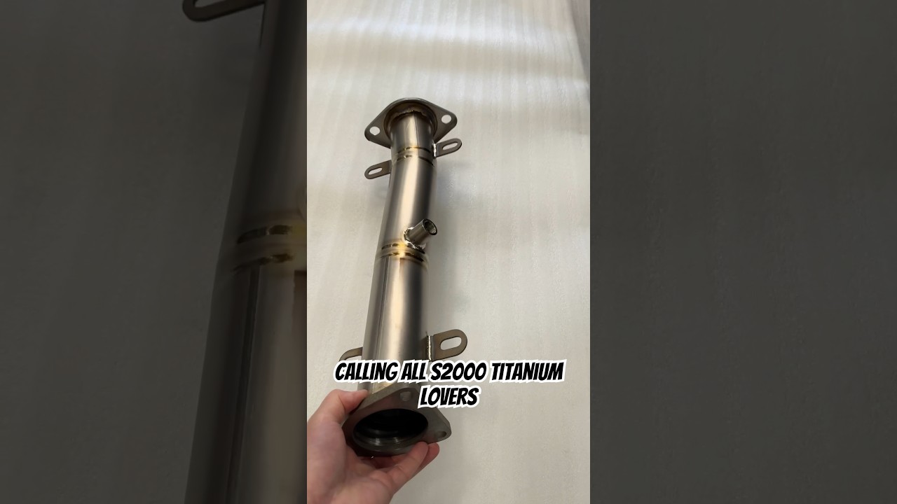 All New Titanium S2000 Test Pipe!  Now available! BalladeSports.com