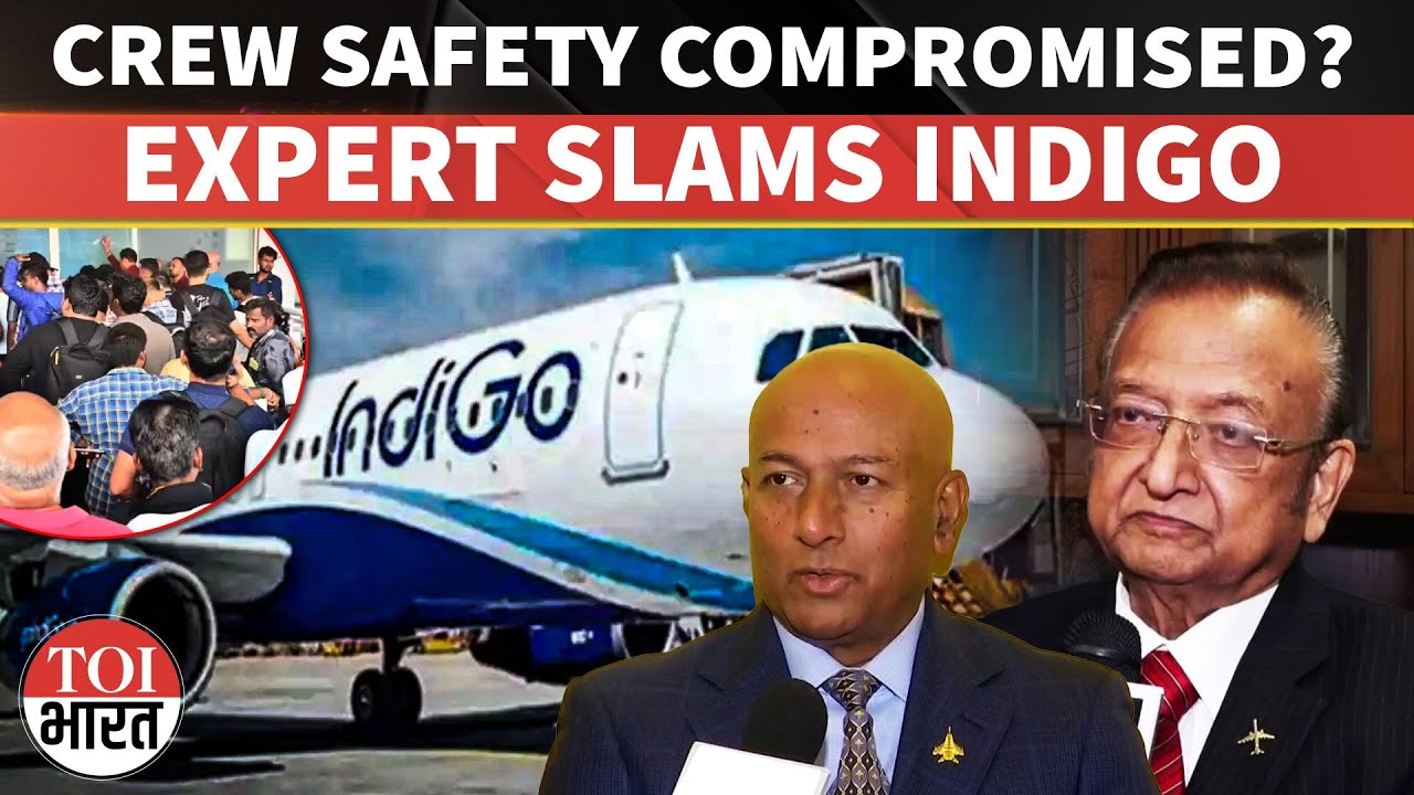 &ldquo;IndiGo Ignored Fatigue Rule For A Year&hellip;&rdquo; Expert on DGCA&rsquo;s Show-Cause Notice to IndiGo CEO