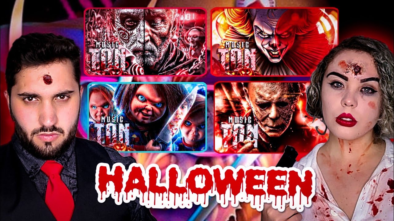 REACT-|4 EM 1| JigSaw, Chucky, Michael Myers e Pennywise | Papyrus Da Batata