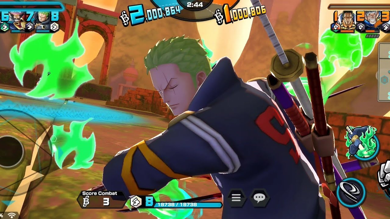 【ONEPIECE BOUNTY RUSH】#3 Egg Head Zoro Ligue S-