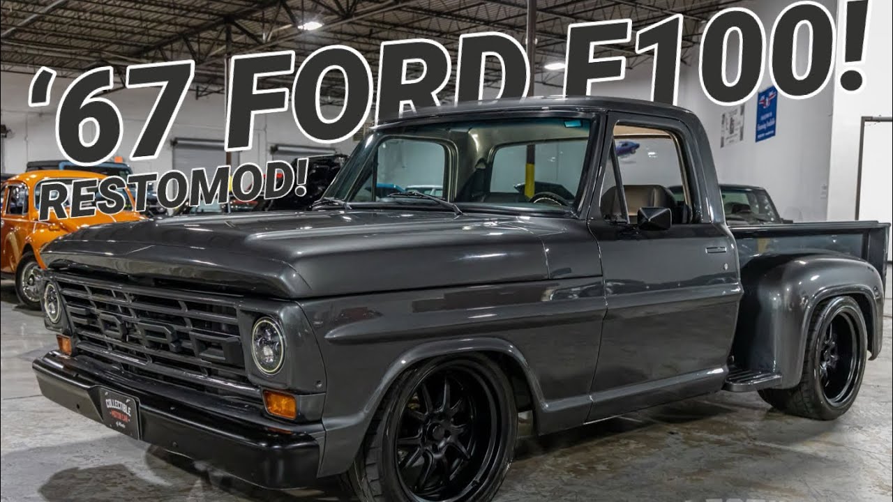 ОЧЕНЬ ЧИСТЫЙ Ford F100 Restomod 1967 года — коллекционный автомобиль из Атланты