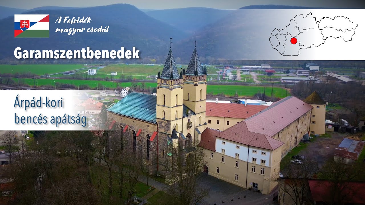 Garamszentbenedek, erőd&iacute;tett kolostor (Hronsk&yacute; Beňadik)