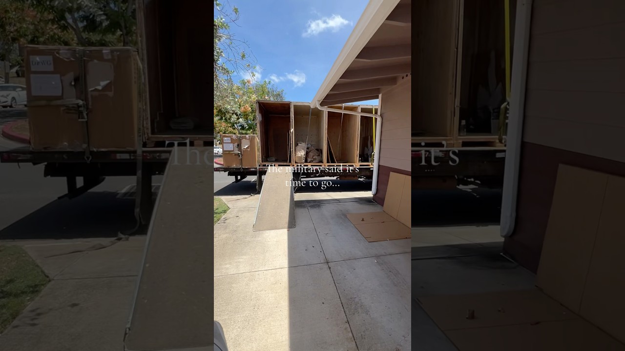 The military said it’s time to go… 