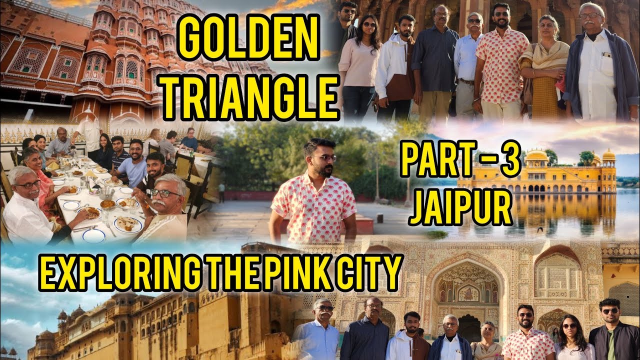 Golden Triangle Trip | Delhi Agra Jaipur | Complete Guide in Detail with Itinerary | Part - 3 Jaipur