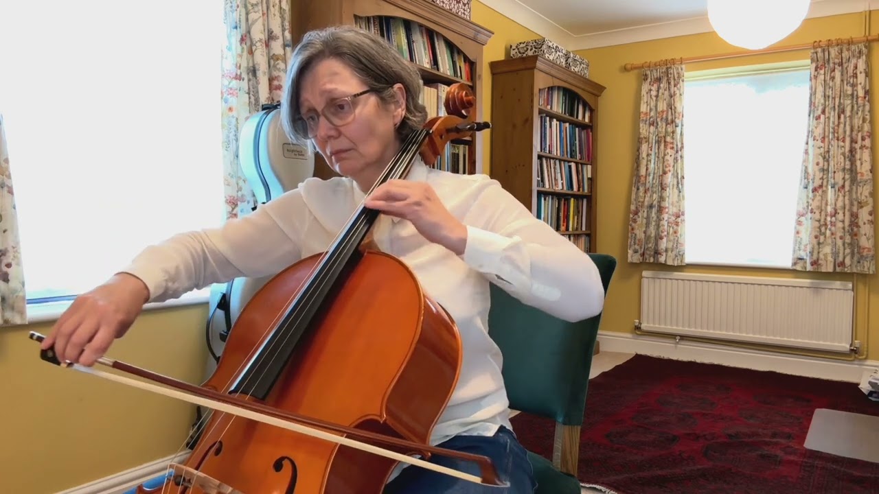 Bach Arioso - adult cello learner 4.5 years