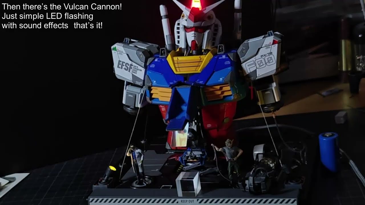 1/48 Gundam RX-78F00 Bust Model Explanation (English)