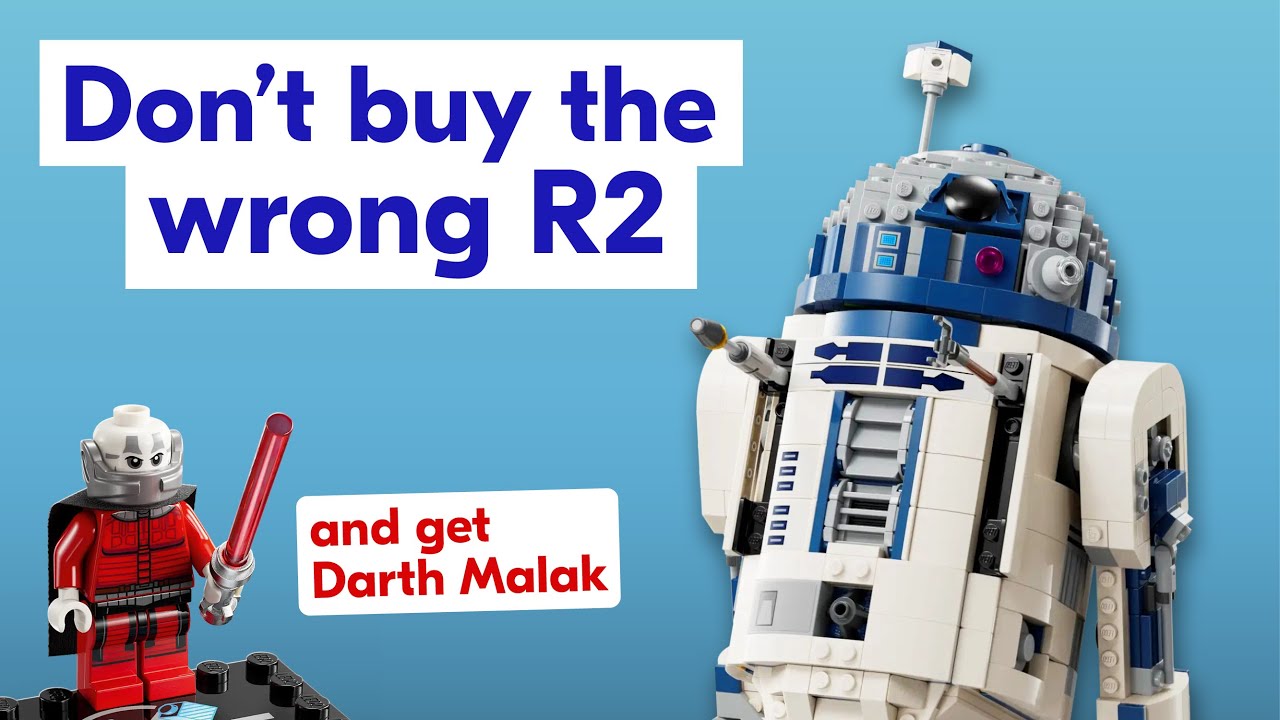 Should you spend $100 or $240? Lego R2-D2 2024 REVIEW