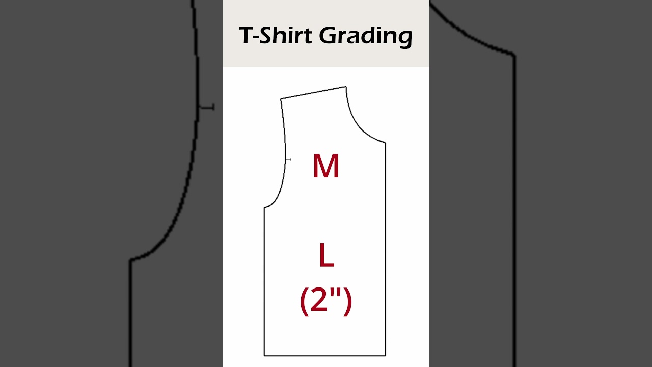 T-Shirt Body Grading