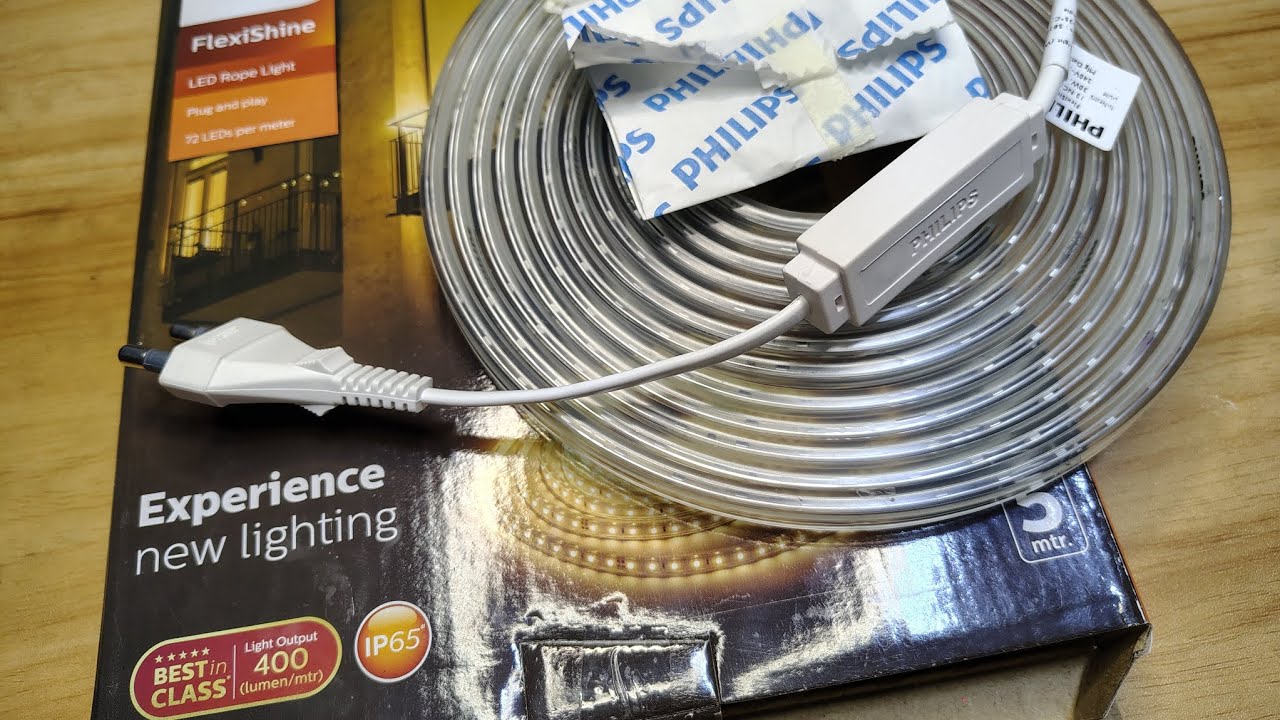 Philips LED Rope Light 5 meter Unboxing