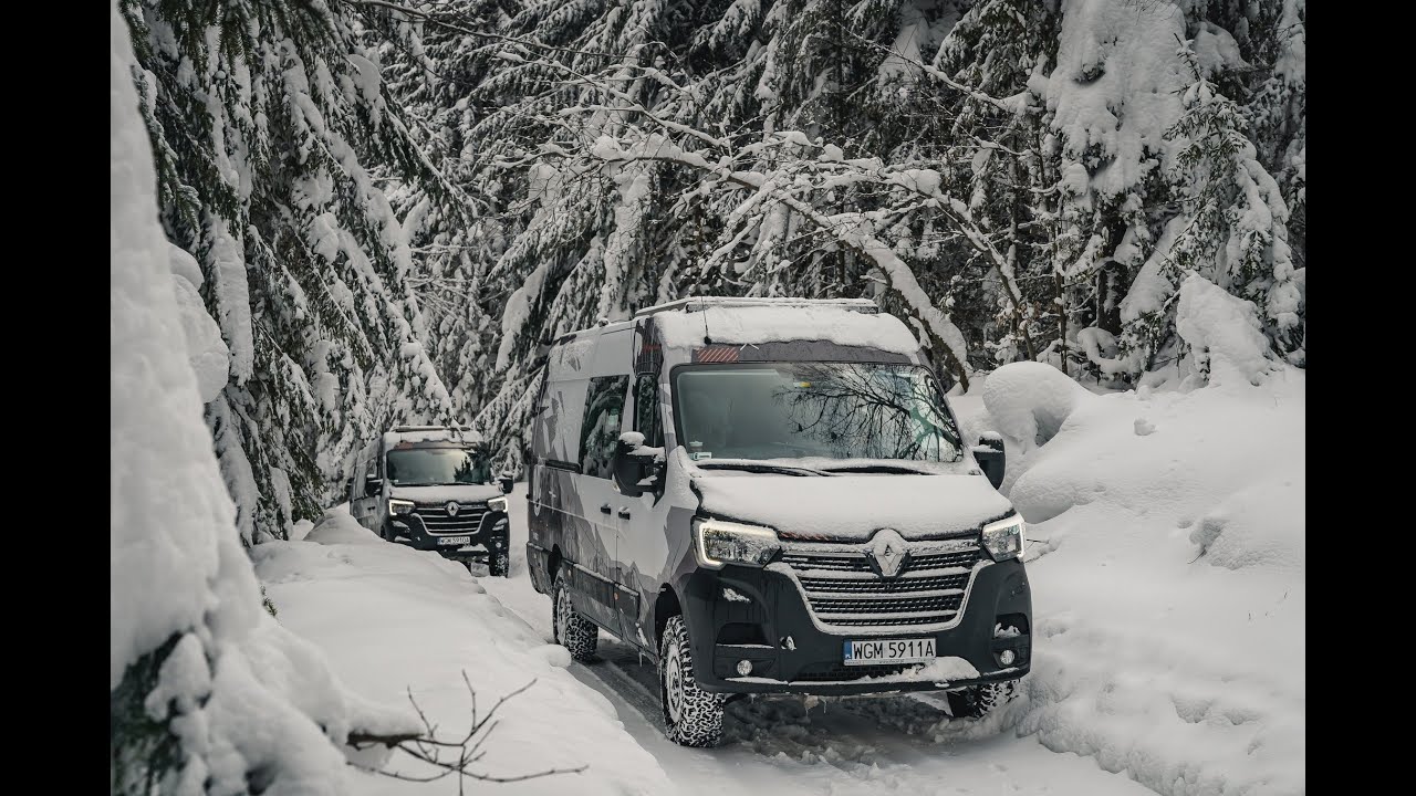 WINTER WONDERLAND I Vanlife with Renault Master 4x4 Grand Tourer I Winter Offroad