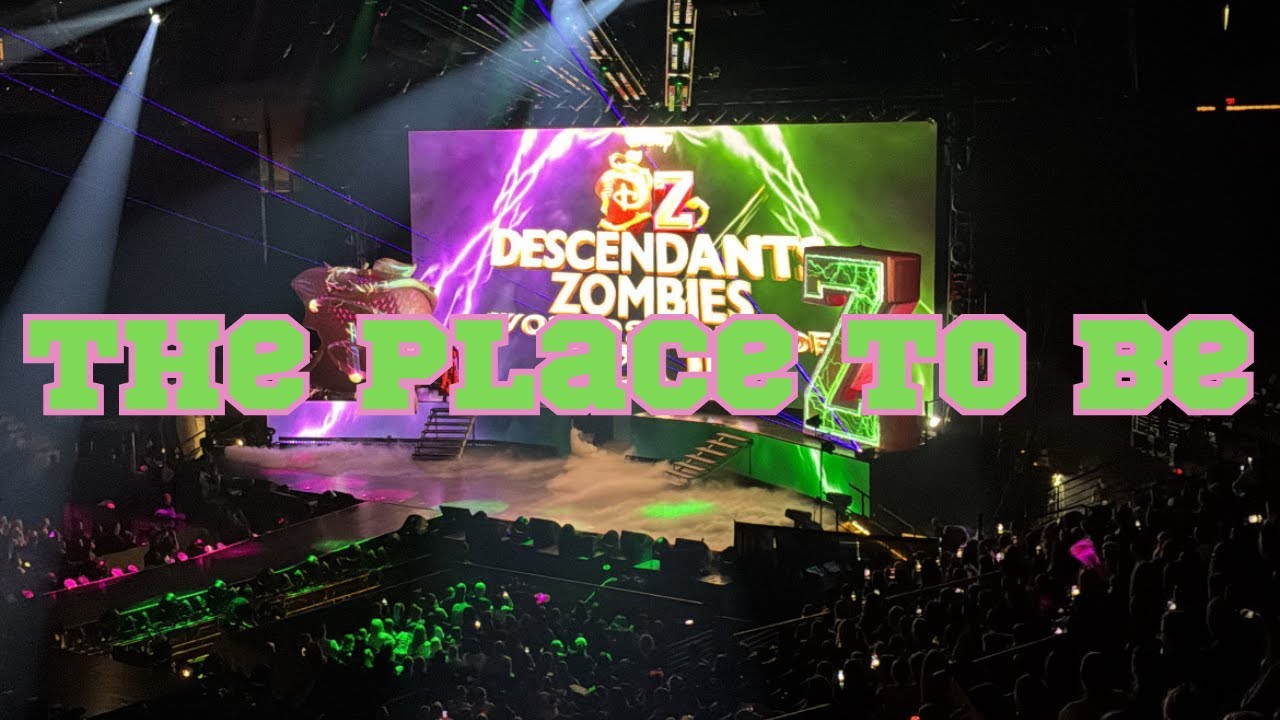 The Place  To Be (Live) - Cast -Descendants Zombies Worlds Collide Tour