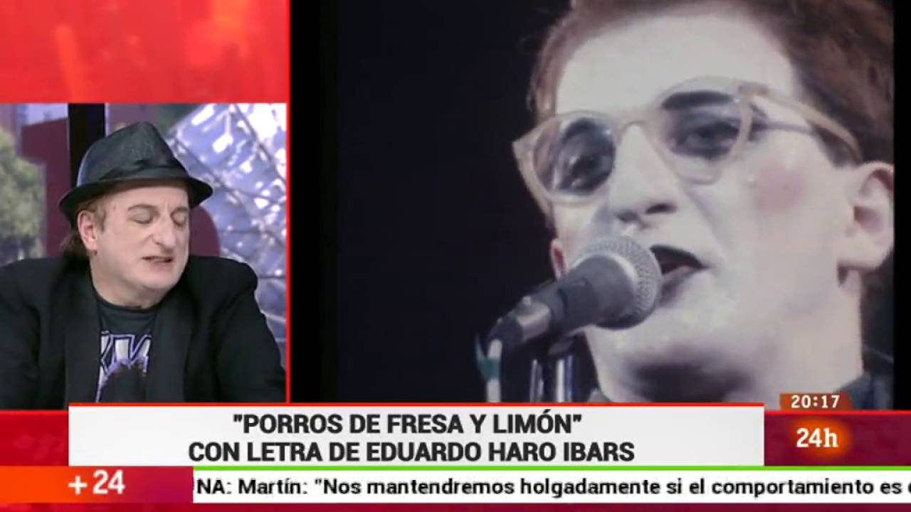 Javier Gurruchaga presenta "Anda suelto Satanás" en Cultura en 24 Horas