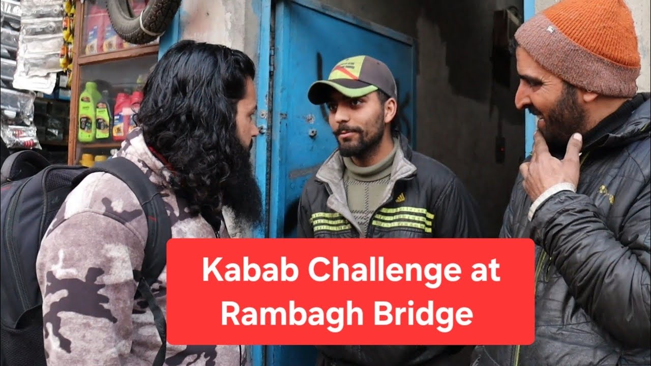 Kabab Challenge at New Lucky Motors Rambagh #kashmirifoodchallenge #newvideo 
