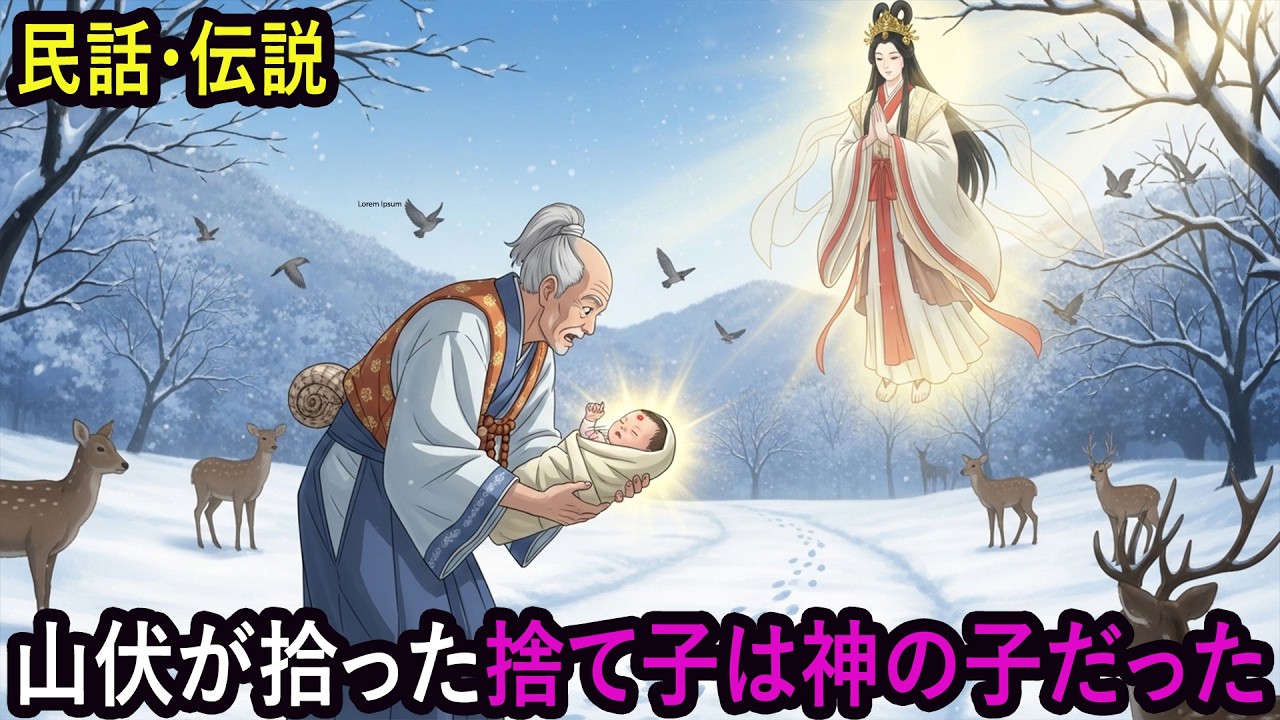 山伏に拾われた捨て子、実は神の子だった | 野談 | 伝説 | 昔話 | 説話 | 民話