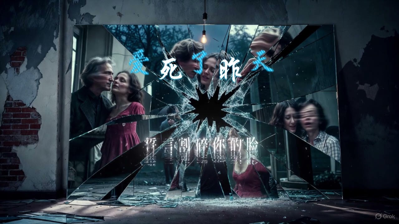 【爱死了昨天】— 由 CrimsonMetal 带来的金属 AI 翻唱 | 【工业 Djent 狂怒与故障电子元素】