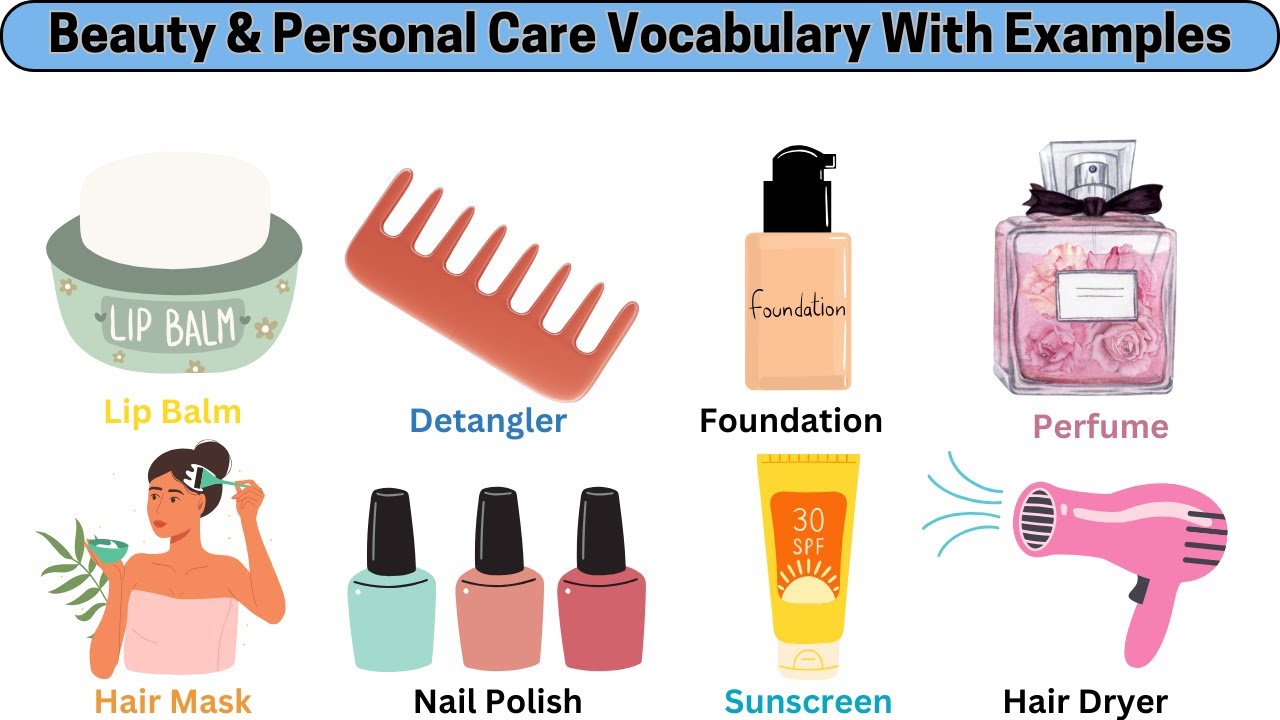 Improve your English Vocabulary | Learn English With Beauty & Personal Care Vocabulary! #esl