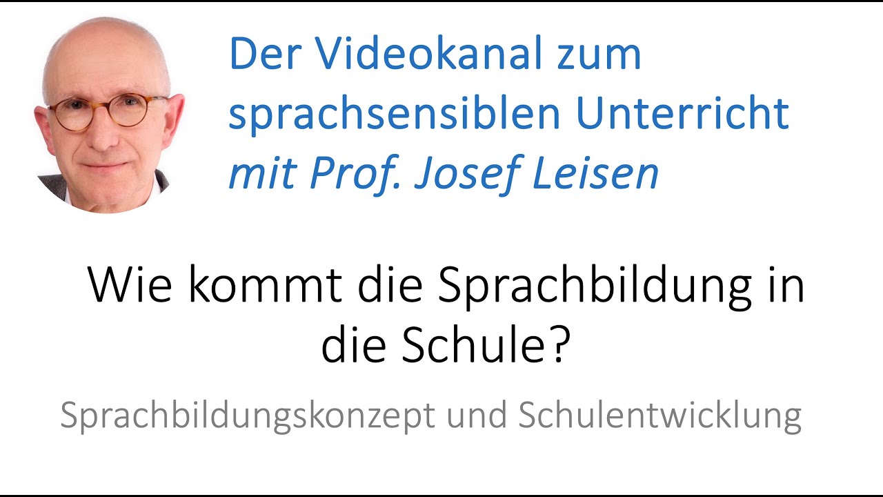Folge 64 Wie kommt die Sprachbildung in die Schule