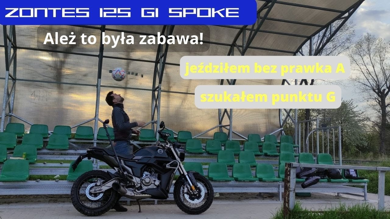 ZONTES 125 G1 SPOKE - Niezła szprycha [ TEST OPINIA RECENZJA WADY ZALETY ]