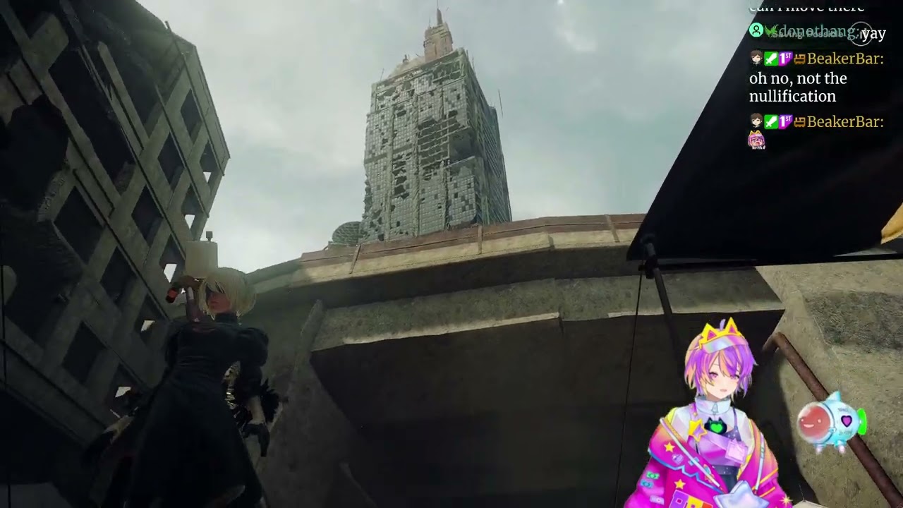 sending 9S to force fem machine