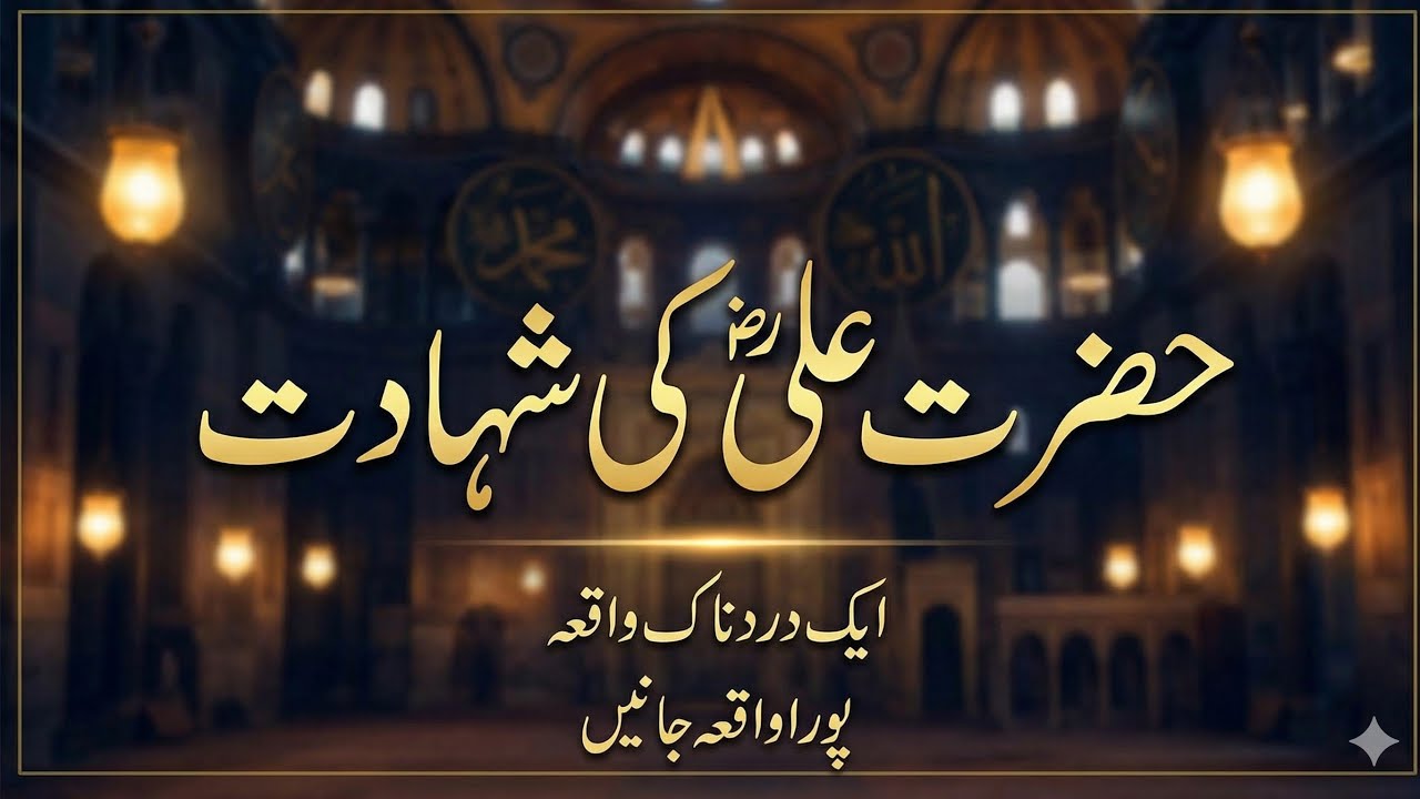 Ilm Ka Darya (علم کا دریا) is live!Hazrat Ali R.A Ki Shahadat Ki Paishangoi 😭 | 21 Ramadan
