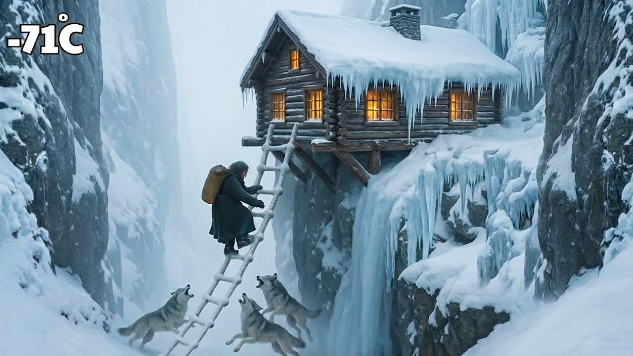 80-Year-Old Widow vs a Wolf Pack: Survive a Arctic Blizzard With No Tools | Yakutia Survival